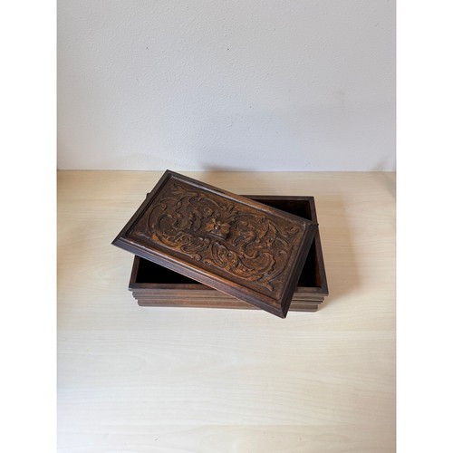 Scatola vintage legno - vintage,