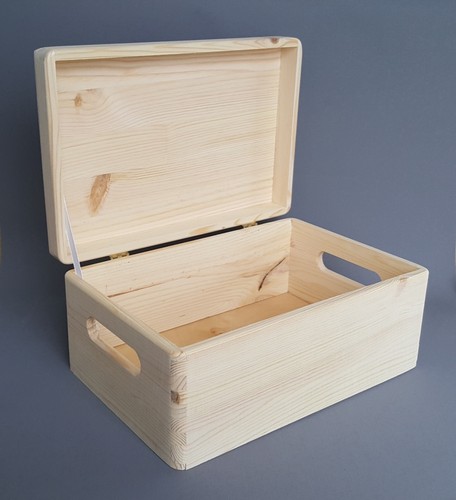Scatola legno semplice - in,