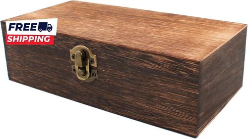Scatola portaoggetti legno - portaoggetti, in