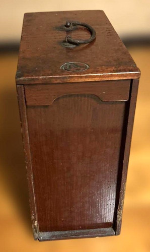 Antica scatola bento - , legno