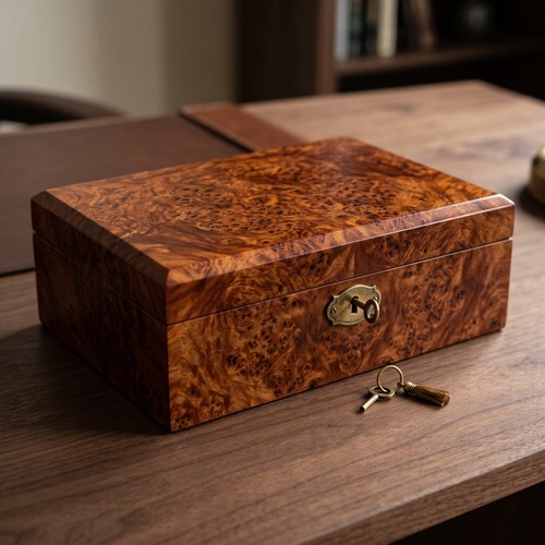 Scatola orologio thuya legno - scatola,