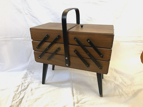 Scatola cucire legno - scatola, in