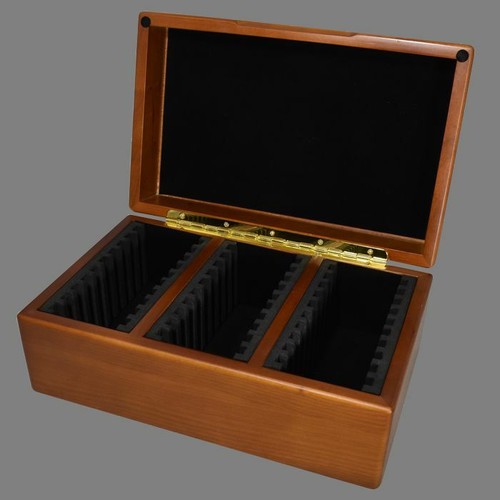 Scatola legno finitura teak - finitura,