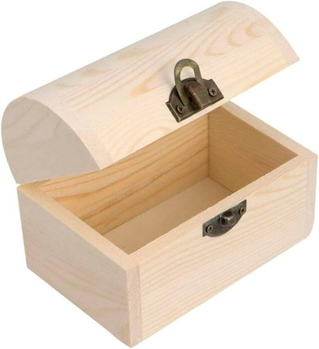 Scatola legno semplice - in,