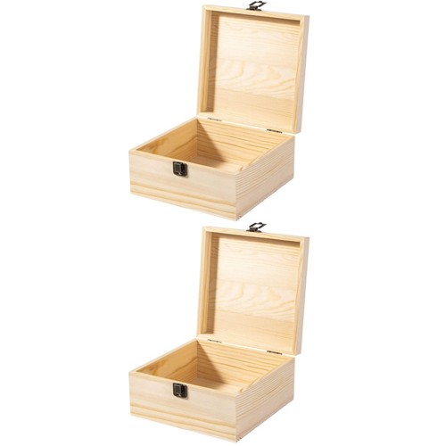 Scatola portaoggetti legno - portaoggetti, in