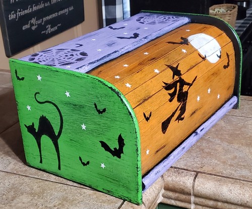 Portapane halloween legno - halloween, ~