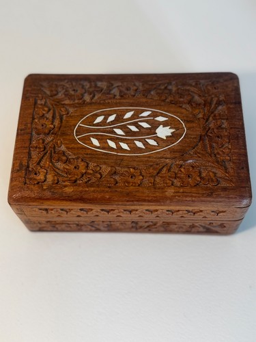 Portagioie vintage india legno - vintage,