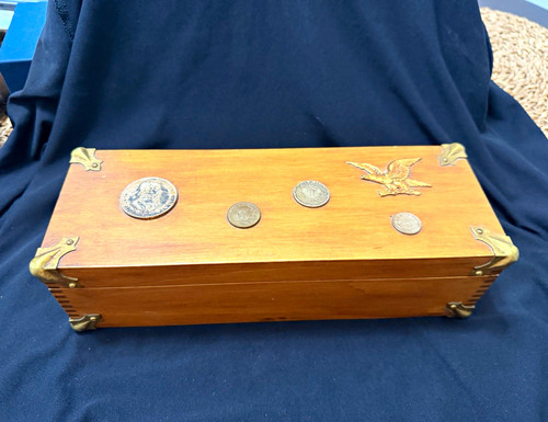 Wood metal rectangular - &,